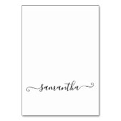 Nom de la signature Black Cute Cartes de place (Par défaut)