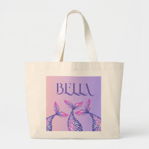 Nom de la sirène pourpre Sac fourre-tout pour enfa