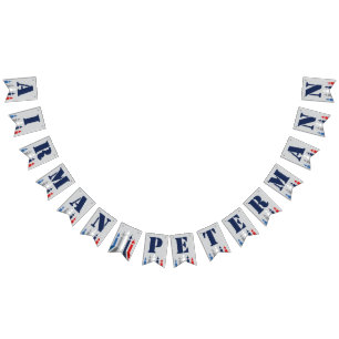 Nom de l'aviateur Bannière Air Force Militaire Fig