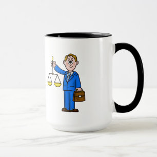 Nom de l'avocat masculin Mug