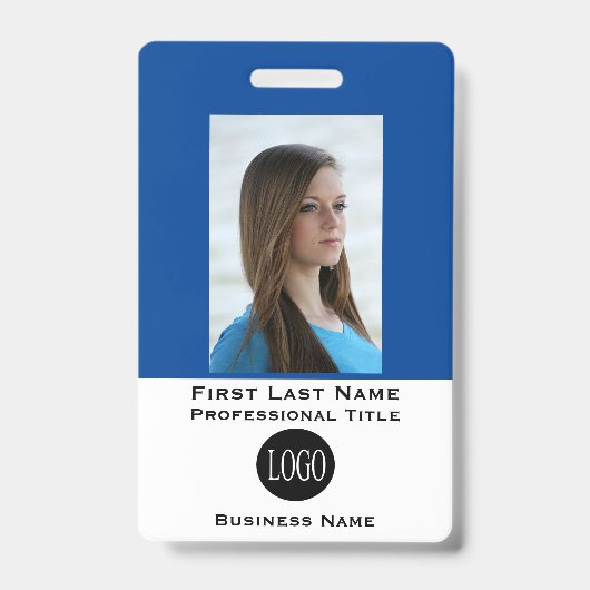 Nom de l'employé Balises d'identification Badges B (Face)