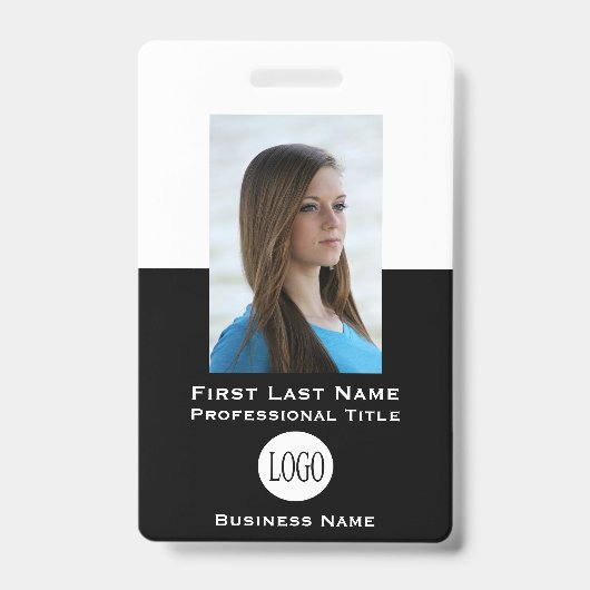Nom de l'employé Balises d'identification Badges B (Avant)