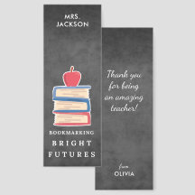 Nom de l'enseignant Cadeau Apple Livres Citation t