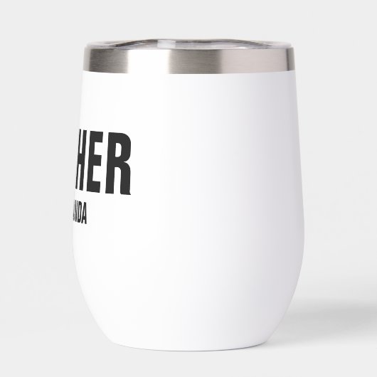 Nom de l'enseignant personnalisé (Arrière)