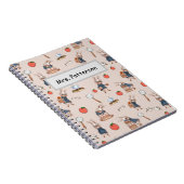 Nom de l'enseignant personnalisé Carnet Spiral de  (Côté Droit)