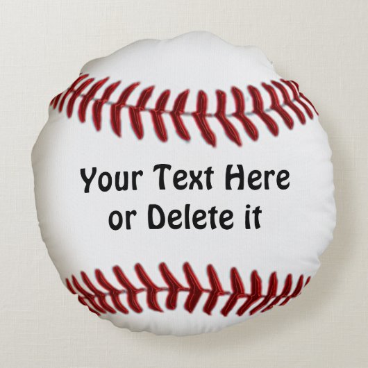 NOM de l'équipe ou votre NOM, NUMÉRO Coussins de b (Dos)