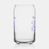 nom de lettre gras violet 30e anniversaire simple (Gauche)