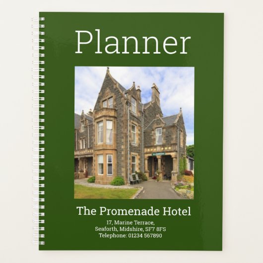 Nom de l'hébergement de l'hôtel Calendrier (Devant)