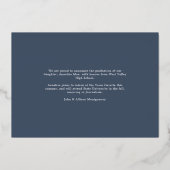 Nom de l'huile | Faire-part d'obtention d'une lice (Verso)