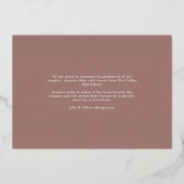 Nom de l'huile | Faire-part d'obtention d'une lice (Verso)