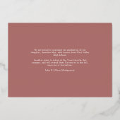 Nom de l'huile | Faire-part d'obtention d'une lice (Verso)