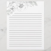 Nom de l'illustration florale botanique Carte de r (Dos)