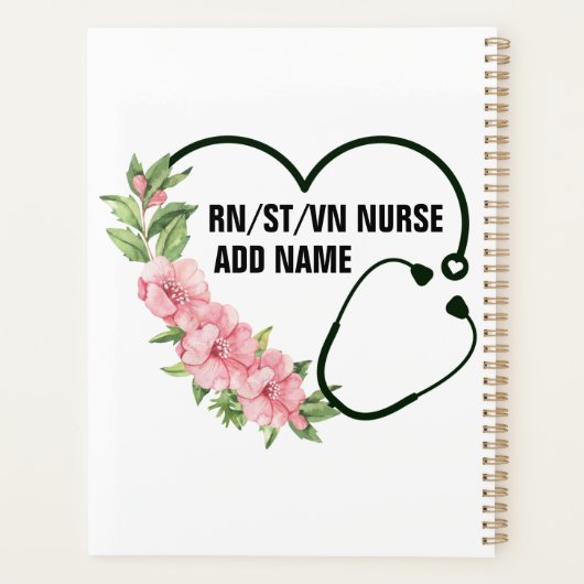 Nom de l'infirmière étudiante-inscrite-ancienne (Dos)