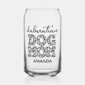 Nom de maman de chien dalmate personnalisé (Recto)