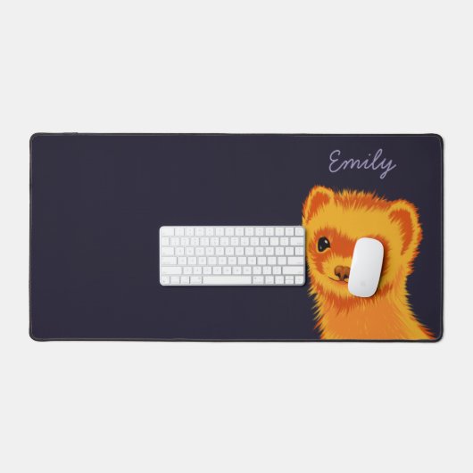 Nom de mère du furet d'art Cute (Clavier et souris)