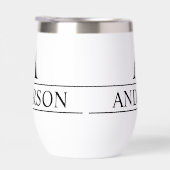 Nom de monogramme Classique personnalisée (Droite)