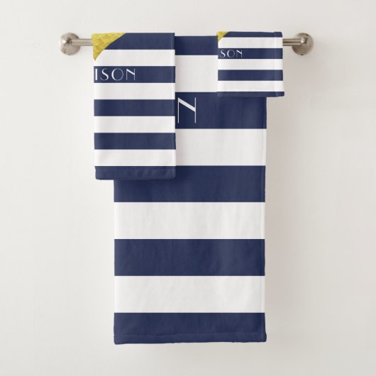 Nom de motif rayures bleu marine moderne (En situation)