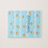 Nom de poisson d'or Puzzle pour enfants (Horizontal)
