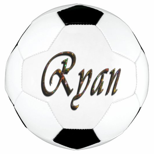 Nom de Ryan de conception colorée, (Devant)