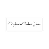 Nom de script d'entreprise Tampon d'affaires (Impression)
