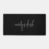 Nom de script informel noir clair (Recto)