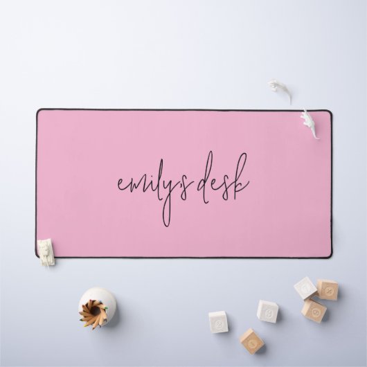 Nom de script informel rose clair (Tableau pour enfants)