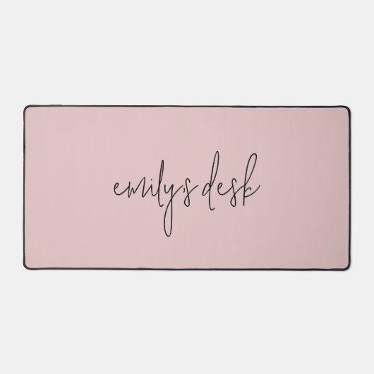 Nom de script informel rose pâle (Recto)