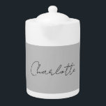 Nom de script manuscrit minimaliste Gris<br><div class="desc">Ce produit était très bon et j'adore comme il est facile pour la conception de personnaliser. Le design était très simple,  donc je suis très heureux quand je crée.</div>