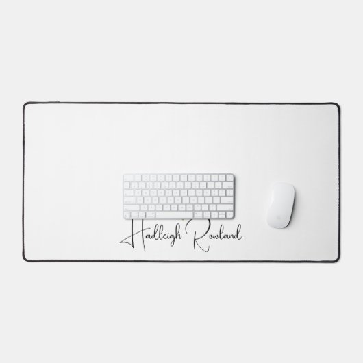 Nom de script manuscrit monogramme moderne (Clavier et souris)