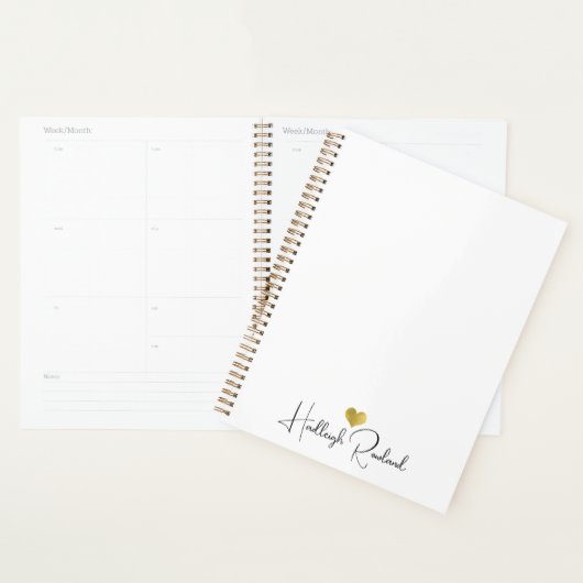 Nom de script manuscrit monogramme moderne (Devant avec enveloppe)
