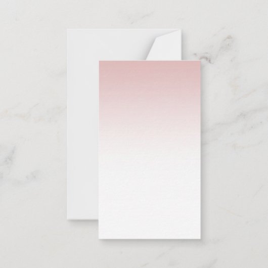 Nom de script manuscrit Rose Gold Elegant Modèle (Dos)