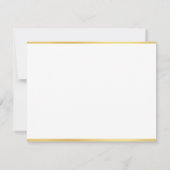 Nom de script manuscrit Texte Or Blanc Modèle (Dos)