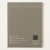 Nom de script moderne Concepteur d'intérieur Taupe (Dos)