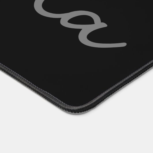 Nom de script moderne noir (Coin)