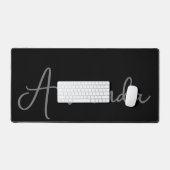 Nom de script moderne noir (Clavier et souris)