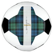 Nom de script monogrammé Plaid Clan Campbell Tarta (Tourné)