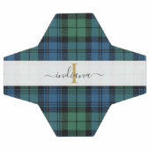 Nom de script monogrammé Plaid Clan Campbell Tarta (Plat)