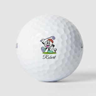 Nom de script personnalisé Balles de golf amusante