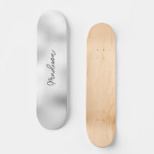 Nom de script personnalisé Cute Girly Skateboard (Recto)