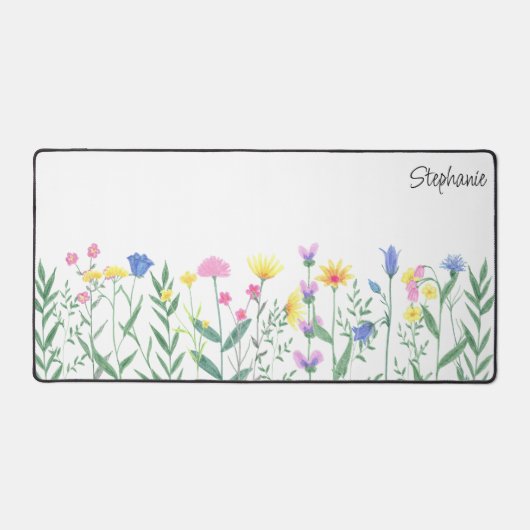 Nom de script personnalisé fleur sauvage (Recto)