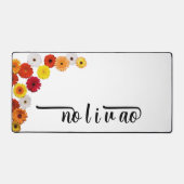 Nom de script personnalisé Fleurs sauvages aquarel (Recto)