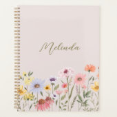 Nom de script personnalisé Fleurs sauvages aquarel (Devant)