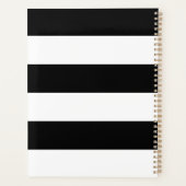 Nom de script personnalisé rayé blanc arrière mode (Dos)