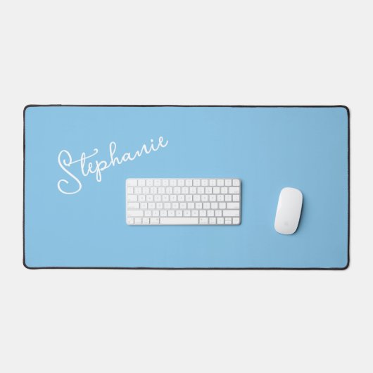 Nom de script personnalisé Sky Blue Minimalist (Clavier et souris)