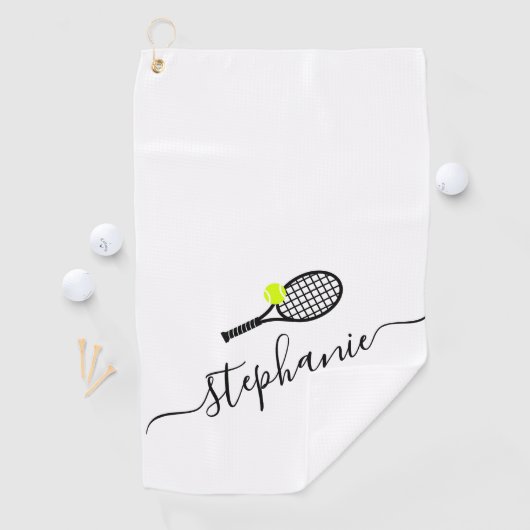 Nom de script personnalisé Tennis Serviette main (En situation)