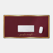 Nom de style moderne simple manuscrit en or (Clavier et souris)