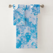 Nom de surface de la planète de glace bleue et bla (En situation)