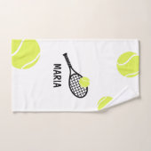 Nom de tennis personnalisé (Serviette à main)
