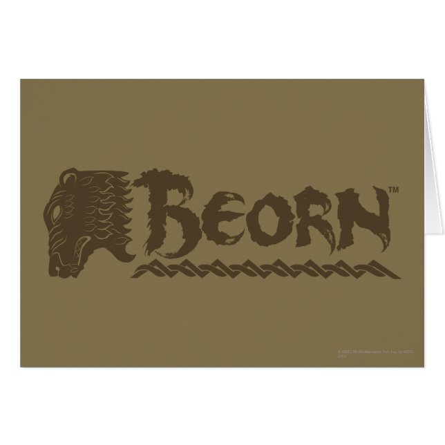 Nom de tête d'ours BEORN™ (Devant horizontal)
