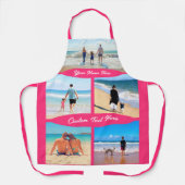 Nom de texte personnalisé de votre tablier photo d (Recto)